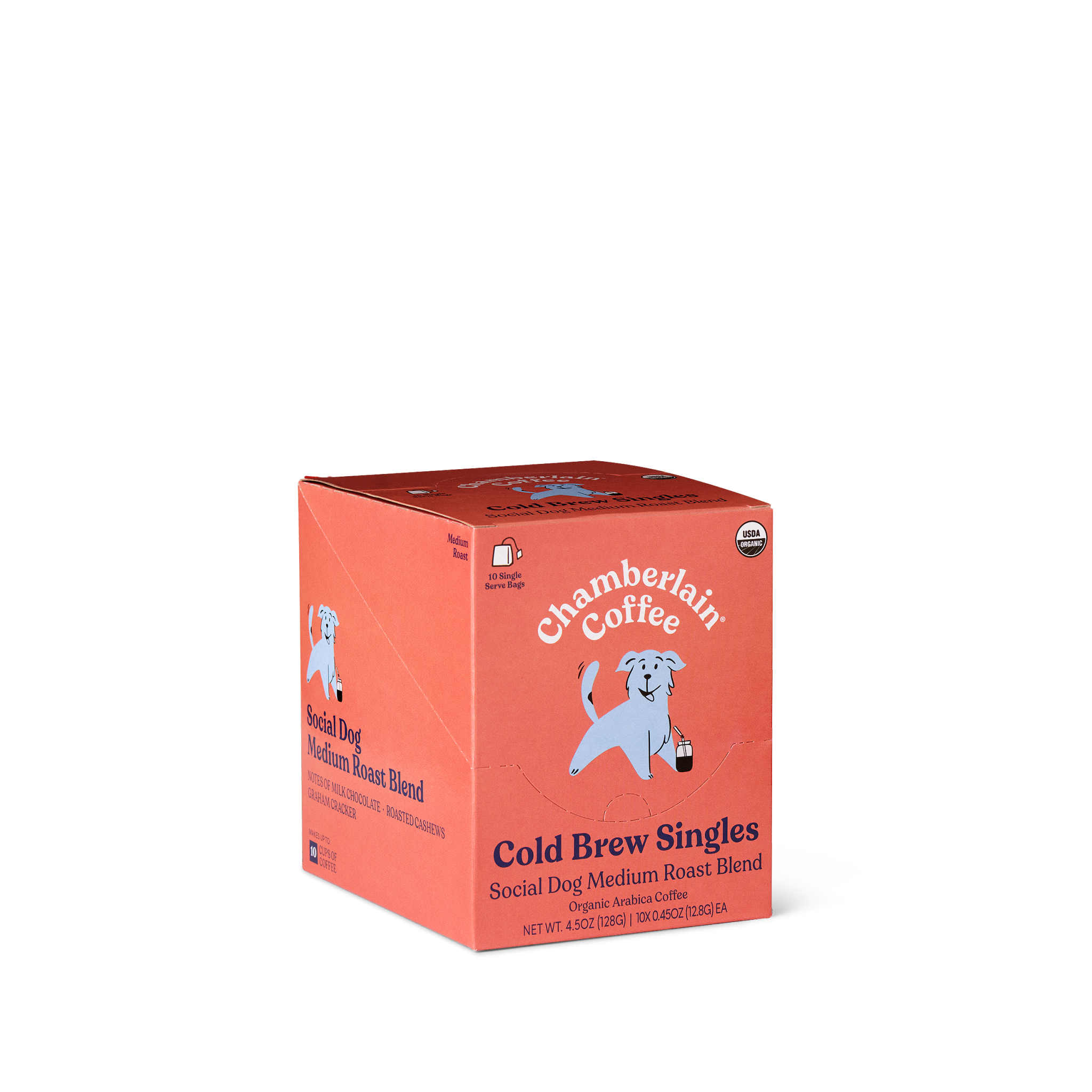 Organic Medium Roast Cold Brew Singles