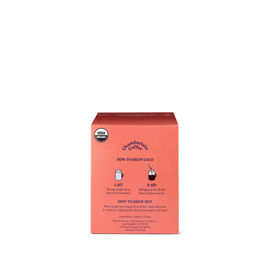 Organic Medium Roast Cold Brew Singles